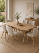 Bais Masa - 180 , Meşe , Keten Yağlı